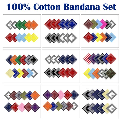 Bandana 100 cotton 54cm - bandana,