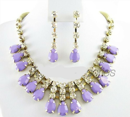 Necklace and earring set - earring,