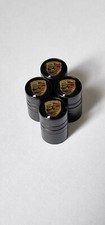 Black Porsche Dustcaps