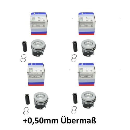 Pistons 50mm oversize - 4x,