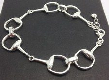 snaffle horse bit bracelet