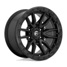 18" Fuel Rebel Alloy Wheels 6x139.7 Black fits Ford Ranger