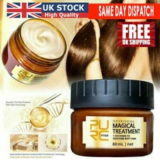 1/2/3/5X Magical Keratin Hair Treatment Mask 5 Seconds Repairs Damage Hair 60ml