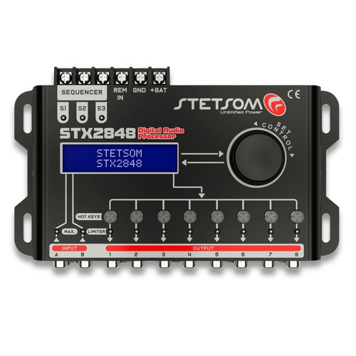 Stetsom stx2848 dsp crossover - stx2848,