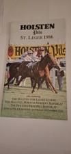 St Leger 1986 Holsten Pils Racecard