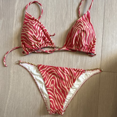 Vix red beige zebra print - red/beige,