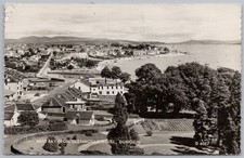 DUNOON West Bay from Glenmorag Hotel, Postcard by Valentine Postally Used 1963