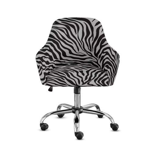 Gray zebra stripe print - stripe,