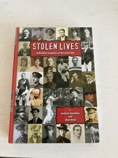 Ww1 Book STOLEN LIVES by Andrew Hamilton & Alan Reed 
