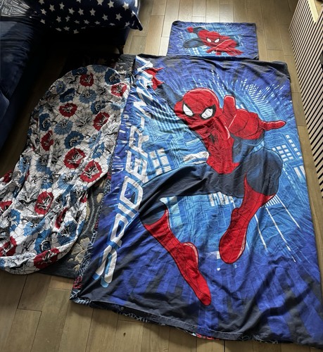 Spider man bed - bed, duvet