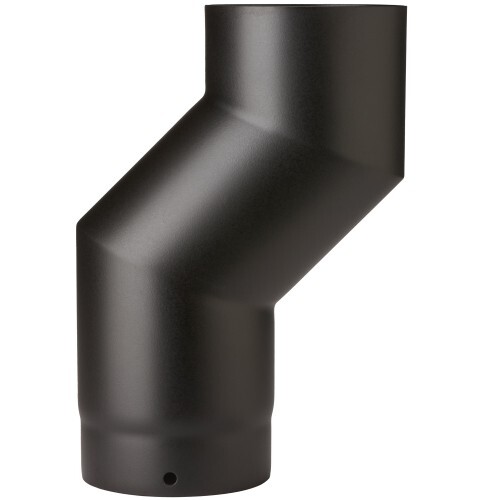 Offset bend flue pipe - offset, vitreous