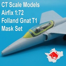 Airfix 1:72 Folland Gnat T1 Mask set  Kits A68213 A02105