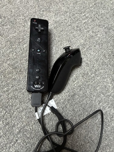 Official black wii - official, remote