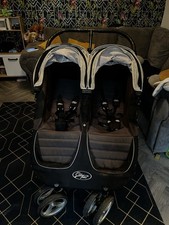 City Mini Baby Jogger Double Twin Dual Pushchair Folding From Birth