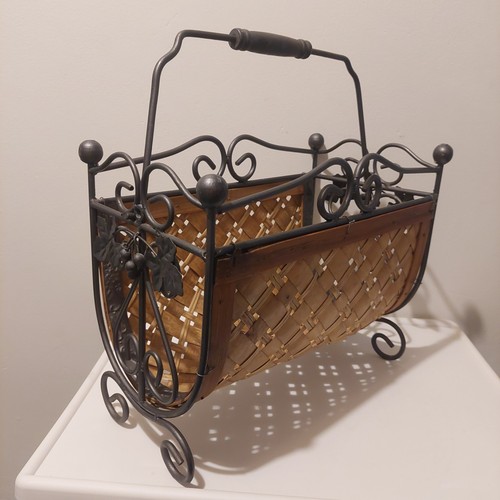 Wicker and metal - metal, style