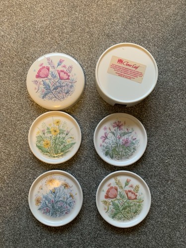 Cloverleaf set coasters - cloverleaf,