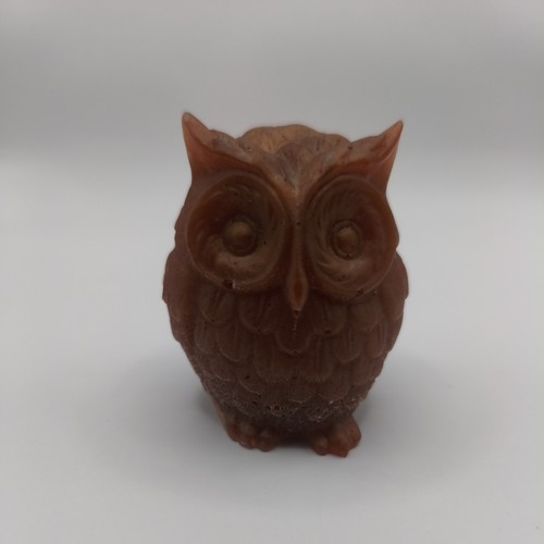 Homemade resin small owl - homemade,