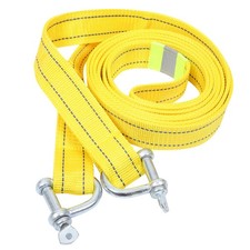 Tow Dolly Strap Replacement Tow Chain With Hook 4-meter Boat Trailer Winch Strap