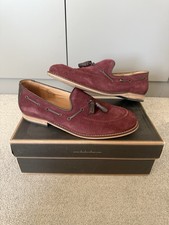 Mens Hudson Tassel Suede