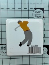 XCut die: Golfer, Barely used