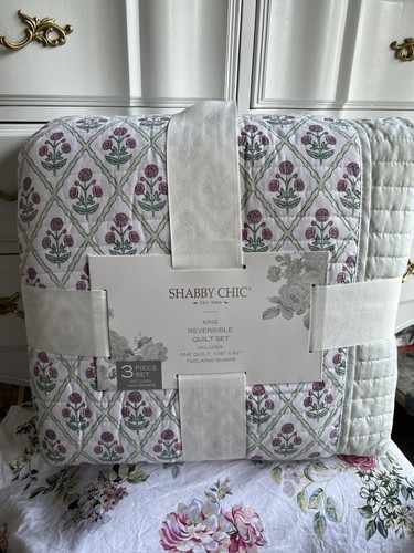 Shabby chic king reversible - shabby,