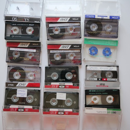 Audio cassette tape - tape, bundle