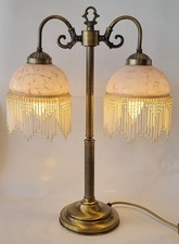 Twin Boudoir Style Table Lamp