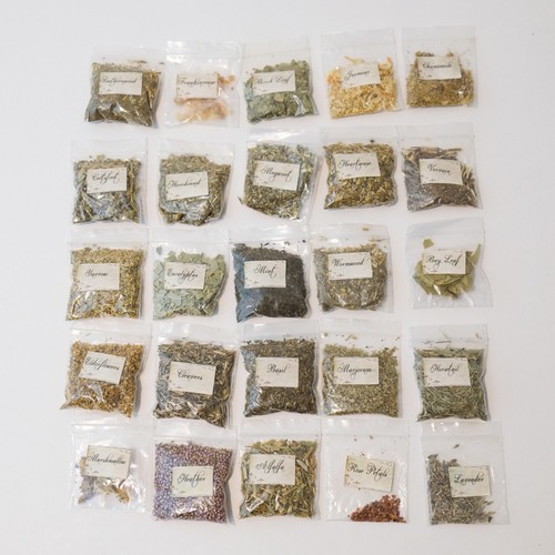 Dried incense herbs bundle - dried,