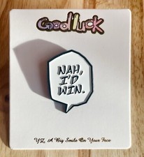 Anime Gift Manga Japanese Inspired Jujutsu Kaisen Nah I’d Win Pin Enamel Badge