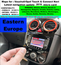 VAUXHALL OPEL SAT NAV MICRO SD