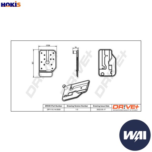 Hydraulic filter kit automatic - hydraulic,