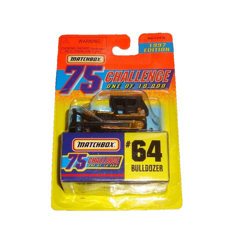 Bulldozer 64 matchbox - bulldozer,