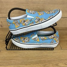 Vans Shoes Men’s Size UK 7.5 On Fire Dice Funky Platform Slip On Trainer Pumps