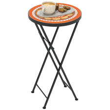 Outsunny Mosaic Garden Table