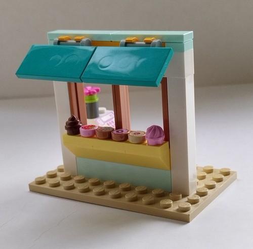 Lego cake shop bakery stall - lego,