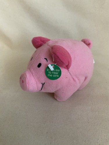 Pink pig soft - pink, stuffed
