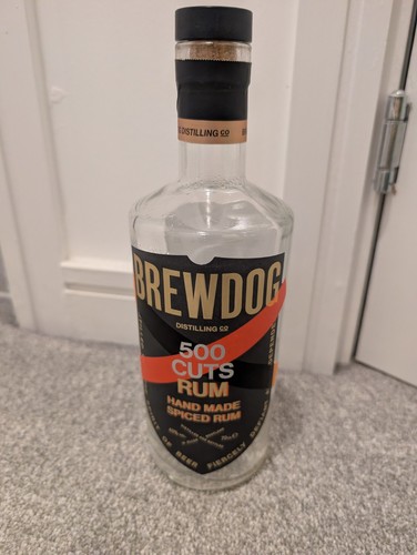 Brewdog 500 cuts rum empty - cuts,