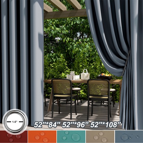 Patio outdoor curtains - outdoor,