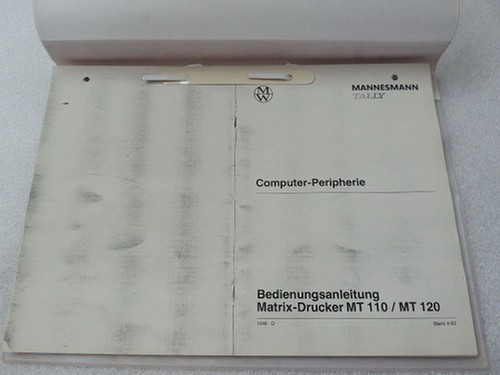 Mannesmann tally 110 mt - 110,