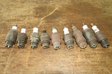 VINTAGE 18MM SPARK PLUGS X10