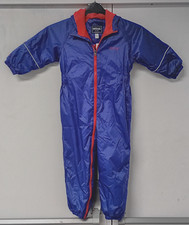 Regatta Kids Splosh III Fleece Lined Waterproof All-in-one Suit 36-48 months VGC