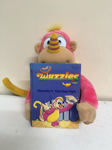 The wuzzles rhinokey plush - rhinokey,