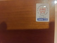 Tapley 33 Teak Wooden Glass Cabinet and Lower floor Storage Cupboard And Drawers