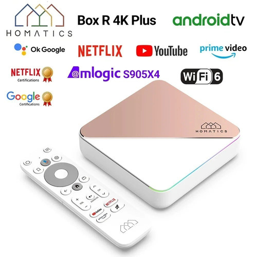 Homatics box plus uhd - homatics, 4k