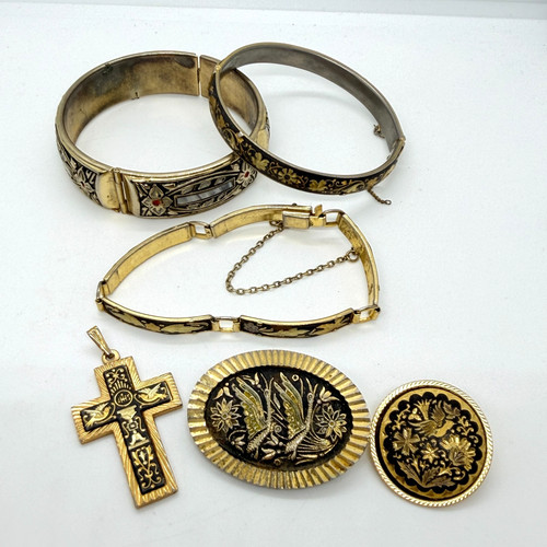 Job lot damascene toledo - lot,