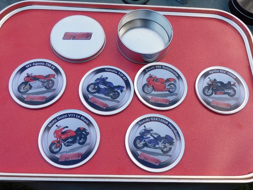Atlas superbikes coasters - superbikes,