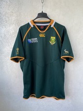 South Africa Home 2011 World Cup Rugby Union Shirt Jersey Trikot XL Canterbury