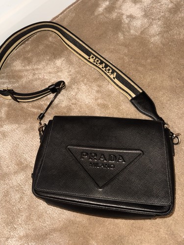 Prada triangle shoulder bag - triangle,