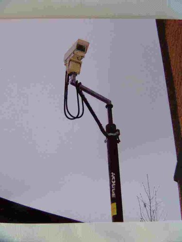 Bansky tag cctv camera a4 - tag,