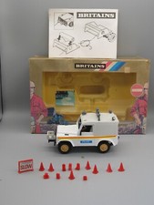 Britains Farm No 9917 AUTOWAY Police Land Rover with accessories.Made in England